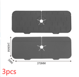 Kitchen Silicone  Faucet Absorbent Mat, Sink Splash Guard, Silicone Faucet Splash Catcher Countertop Protector