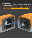Children's Magnetic Deformation Engineering Vehicle Magnetic Toy