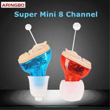 Mini CIC Digital Hearing Aid with 8-Channel Sound Amplification