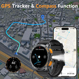 Outdoor MD53 GPS Waterproof Sports Compass Smart Watch