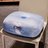 Cartoon Printed Ice Silk Cushion, Lightweight Summer Pillow