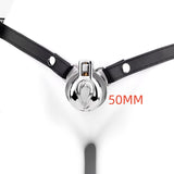 Stainless Steel Chastity Lock, Men's Anti-escape Catheter Device