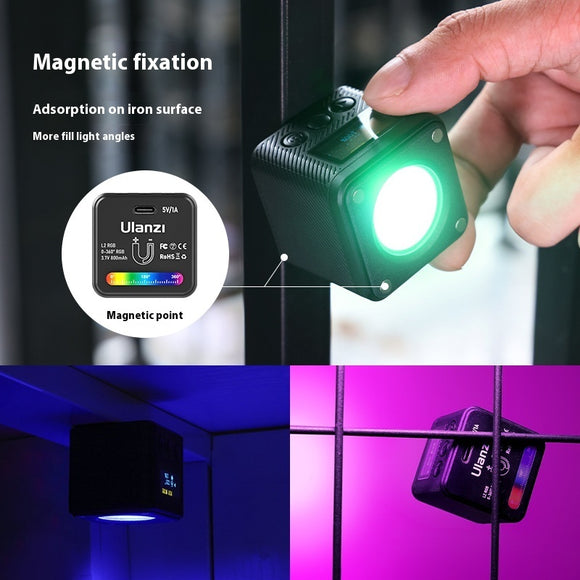 Mini Magnetic Full-color COB Video Fill Light
