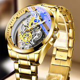 New Double-sided Skeleton, Full Automatic Machine, Non-mechanical Watch