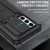 Waterproof Metal Silicone Material, Bracket Phone Case