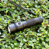 Ultra-thick Aluminum Alloy, USB Rechargeable Flashlight