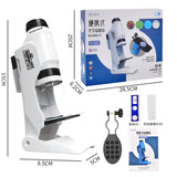 Children's Portable Optical, Handheld Microscope Toy Model