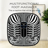 Smart EMS Massage Foot Mat, Micro-current Pulse Physiotherapy Instrument