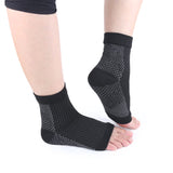 Compression Foot Sleeves helps Relieve Swelling Open Toe, Cycling Running Basketball Sports Socks for Women Men