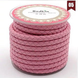 Handwoven Leather Cord for Bracelet and Necklace Making