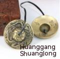 Percussion Instrument, Indian Tibetan Pure Copper Clip Bell, Handmade Finger Cymbals