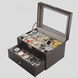 Watch Jewelry Storage Box, Glass Skylight Watch, Display Case