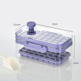 Easy Release Silicone Ice Press Tray – Single & Double Layer Square Cube Mold