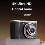 5K HD Shooting Digital Optical Zoom, Anti-shake Camera