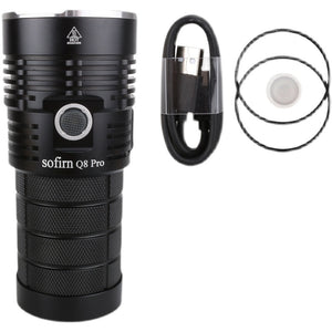 18650C Port Direct Charge, Strong Flashlight