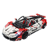 Technology Sports Car Building Blocks Decompression Assembled Toy Car Model