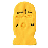 Knitted Three-hole Headgear, Fashion Monkey Cap (Pack of 2)