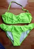 Push-up Small Size Ruffled Swimsuit