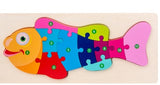 Children's Cartoon, Numbers, Animals Puzzle Set (Pack of 2)