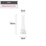 Nordic Slim Small-mouth Flower Vase – Modern Minimalist Home Décor