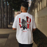 God's Love Never Fails Print, Men's T-shirt