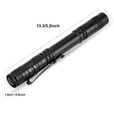 Aluminum Alloy Waterproof Strong Light Pencil-type Flashlight