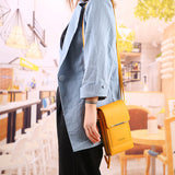 Touch Screen Mobile Phone Bag, Small Crossbody Shoulder Bags, Women's Long Wallet
