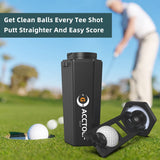Portable Golf Ball Washer, Mini Golf Bag Cleaner, Outdoor Golf Accessories