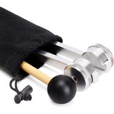 128Hz Tuning Fork Set, Weighted Bio-acoustic Tuning Fork for Healing Chakra, Sound Therapy, Stress Reliever