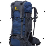 60L Waterproof Cam Travel Bag, Hiking Climbing Backpack