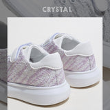 Soft-soled Children's Sneakers with Velcro, Girls' Shoes
