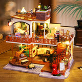 Hand-assembled Art House Toy Model, Decoration Creative Gift