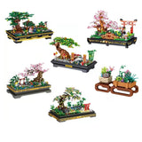 DIY Flower Building Blocks – Creative Botanical Assembly Toy Set