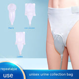 Silicone Breathable Elderly Connection, Urine Bag, Soft Non-side Leakage, Urinary Catheter, Unisex Accessories