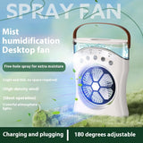 Silent Large Wind Atomization Mini Fan