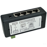 Four Port Centralized TV 4CH POE Box, DC Ethenet Power Supply Module