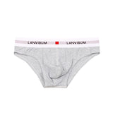Solid Color Letter Waist Side Triangle Shorts – Soft, Comfortable Daily Wear (Pack of 2)