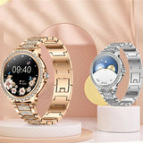 I58 Smart Watch for Women with Heart Rate, Blood Pressure & Blood Oxygen Monitor