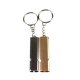 Double Hole High-frequency Outdoor Survival, Aluminum Alloy Whistle