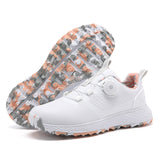 Golf Shoes, Couple Waterproof Track Spikes Sneakers