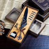 Wings Fountain Pen Dip Pen Ink Calligraphy Quill Set