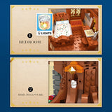 Street View, Medieval Tree House Building Model, Assembling Educational Toys