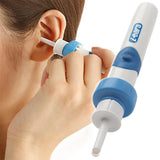 Electric Ear Cleaner with Vibration & Vacuum – Safe Portable Earwax Removal Tool with Soft Silicone Tip