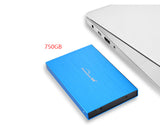 External Hard Drive USB 3.0 2.5-Inch Portable HDD – Metal ABS Device for Windows, Mac, Linux