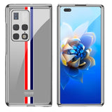 Foldable Screen Phone Case All-inclusive Electroplated Glass Shell