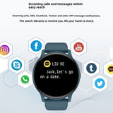 Bluetooth Calling Smartwatch with Multi-function Health Monitoring, Heart Rate & Blood Pressure Tracking