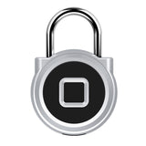 Fingerprint Smart Keyless Lock, IP65 Waterproof Anti-theft Security Padlock, Door Luggage Case Pad Locks