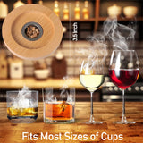 Smoker Kit with Torch, 6 Flavors Wood Chips Whiskey Smoker Kit, Birthday Bourbon Gifts for Men, Dad, Husband without Butane