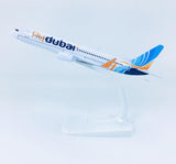 Alloy Dubai Airlines Simulation Flying Airplane Model