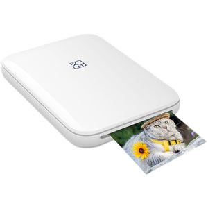 Color Photo Portable Full Color Wireless Photo Printer, USB Bluetooth Thermal Sublimation Printing Device